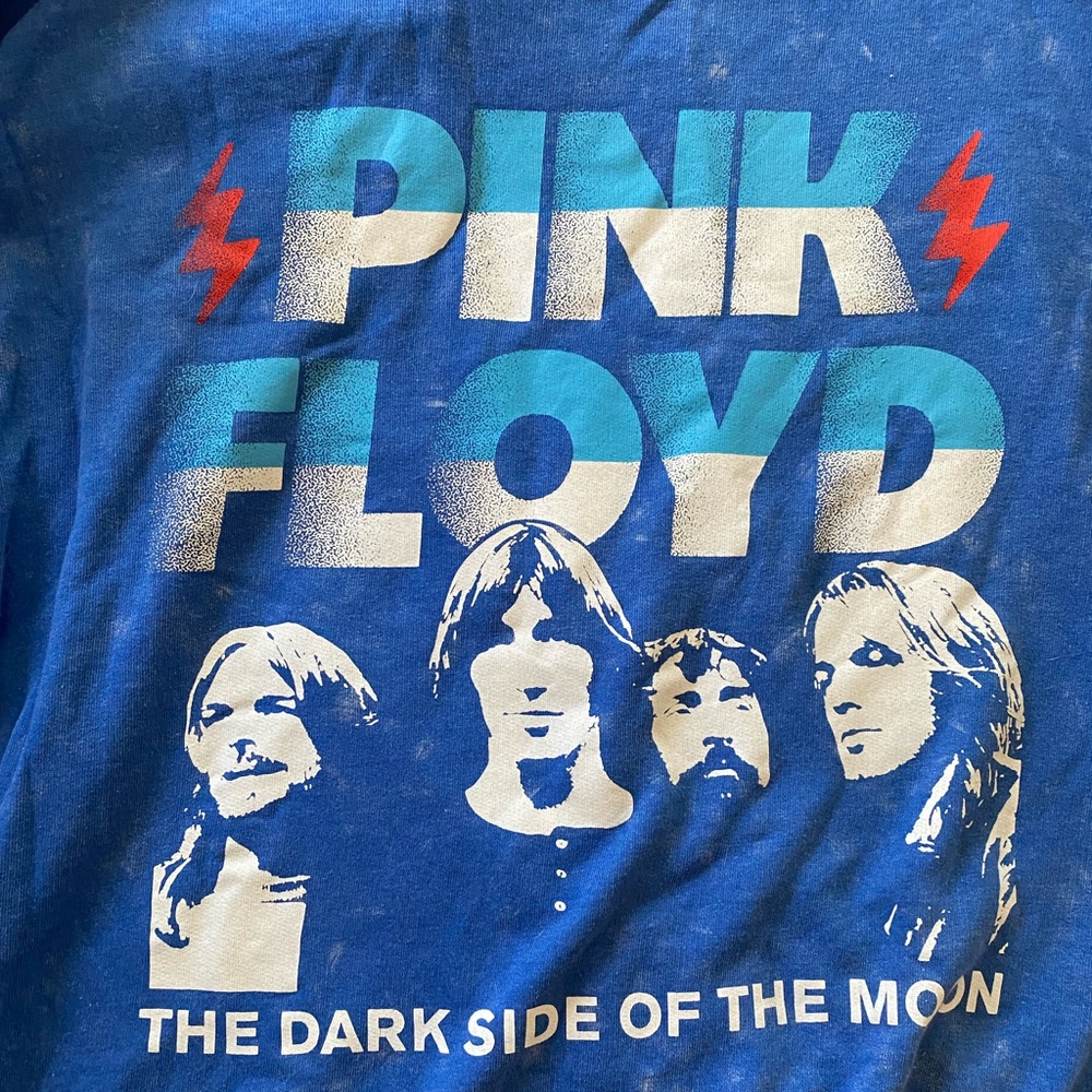 Blue long sleeve Pink Floyd shirt